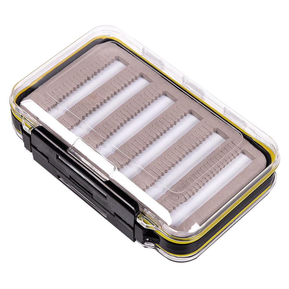 Two-Sided Waterproof Fly Box With Foam & Silicone - Easy Grip For Fly Fishing Tackle 4 thumbnail image