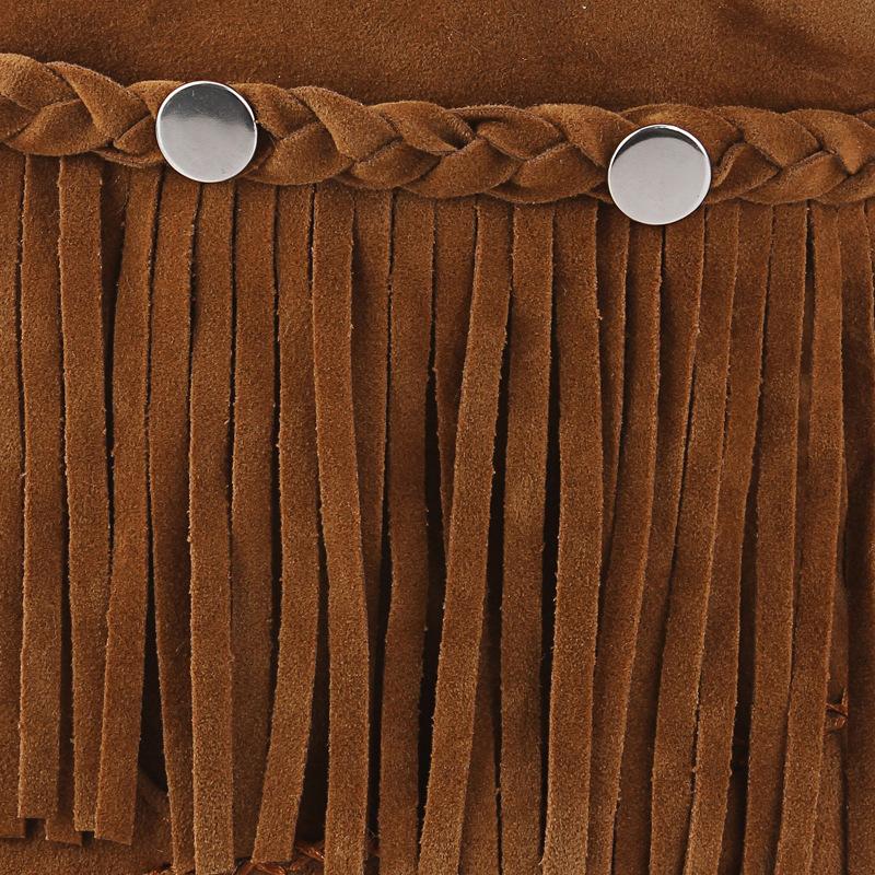 Fashion Vintage Fringe Short Boots for Women Fashion 2025 Autumn Winter Solid Female Boots Shoes Ladies