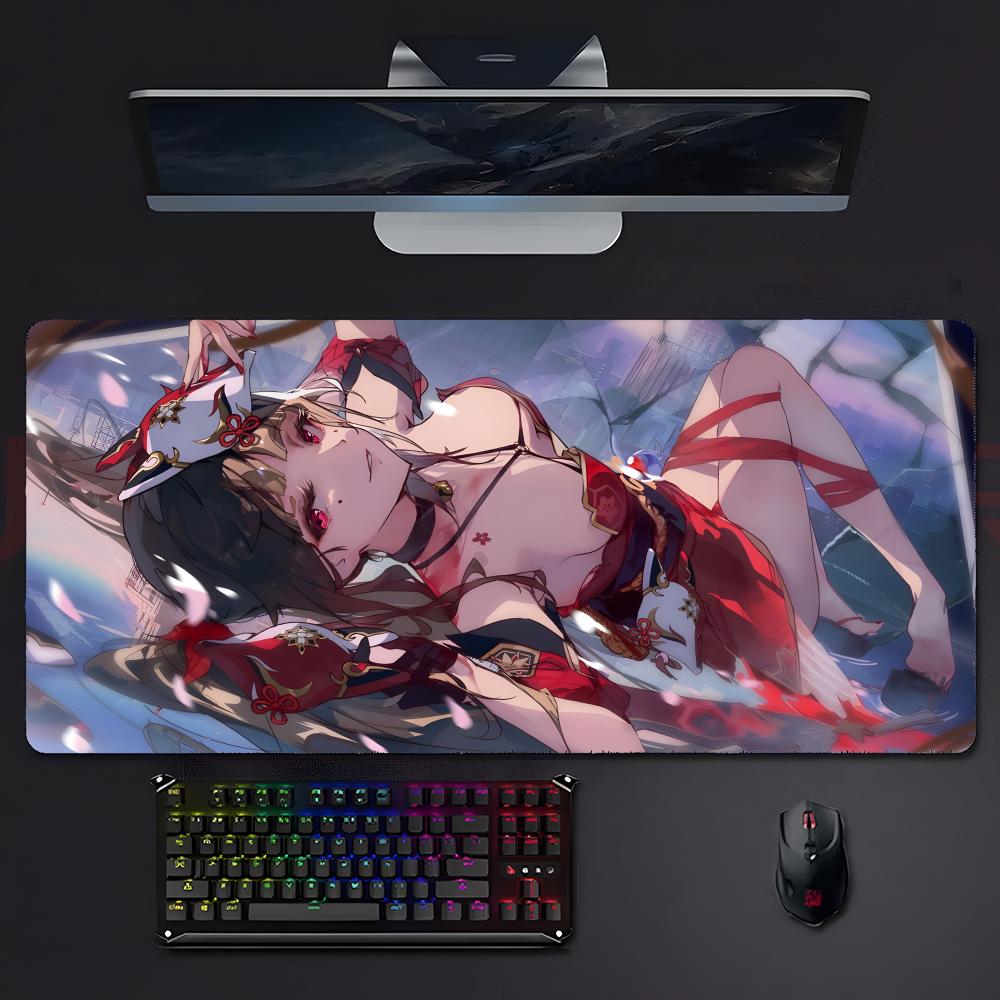 Game Fantasy Hhonkai Star Rail Honkai Star Rail Mouse Pad Mousepad Large Gaming Lockedge Thickened Pc Table Desk Mat