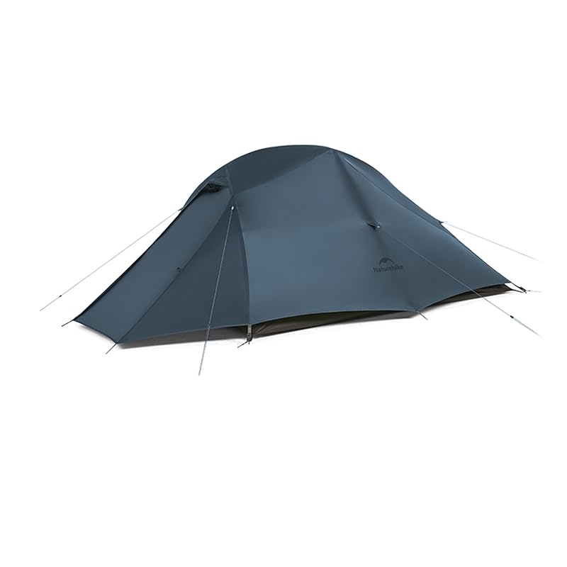 

Naturehike Cloudup Pro [Upgraded Version] 1.36kg Ultralight Tent for 1-2 People, Elevation Gain, Rainproof 20D Nylon, Streamlined Windproof Design,