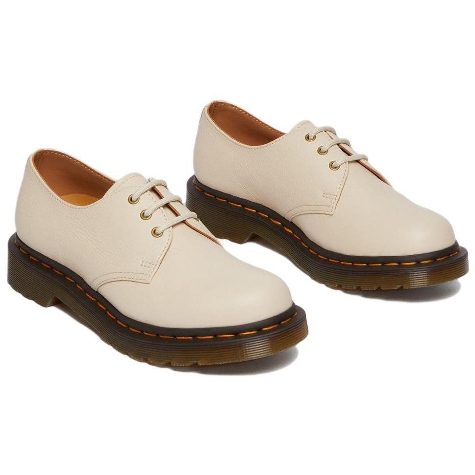 Dr. Martens Leather Fashion Commuter Casual Shoes Women Shoes Beige 24256292