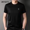 Kaiser Men's Linen Blend Round Neck T-Shirt KS7200