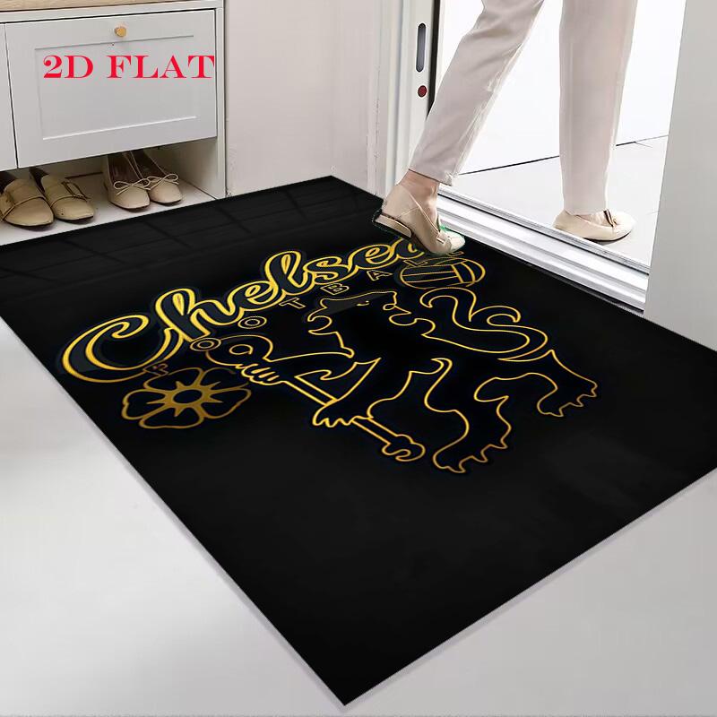 Chelsea FC Football Carpet Rug for Living Room Bedroom Home Sofa Decoration,Kids Play Nonslip Floor Mat