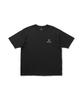Snow Peak Soft Cotton Relaxed Logo Short Black T-Shirt TS-25AU006, Sleeve, Men's/Women's, XL,