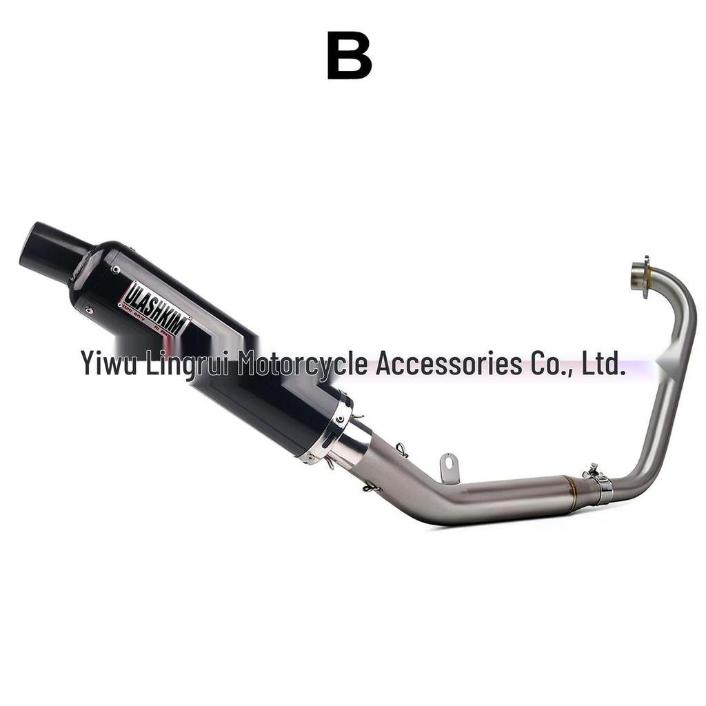 Fits ZT125 U1 G1 Z1 Z2 21-25 Universal Motorcycle Exhaust Pipe