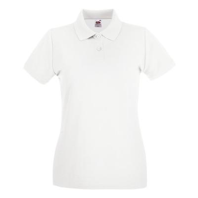 Womens/Ladies Cotton Pique Lady Fit Polo Shirt