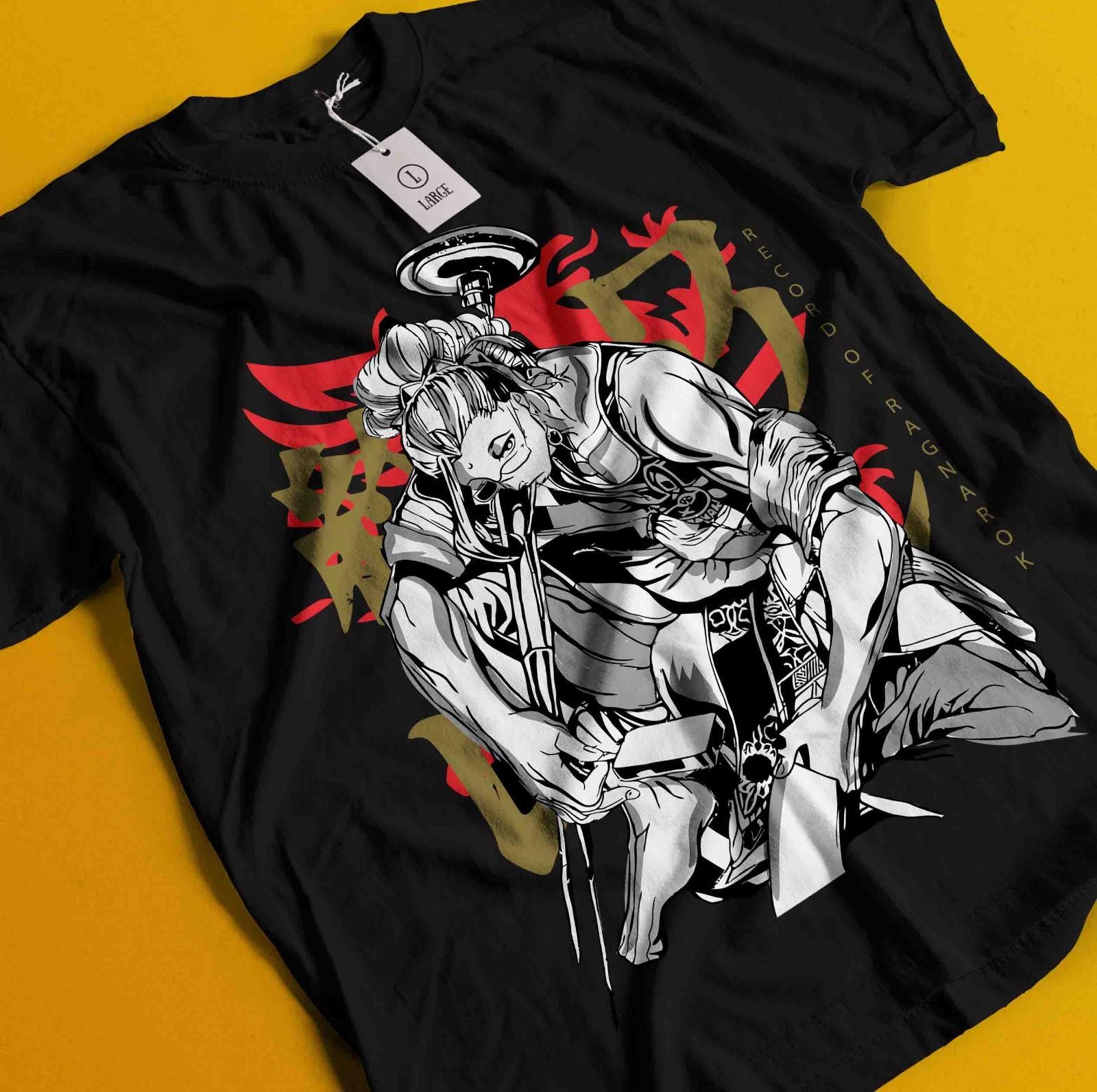 

Record Of Ragnarok Shirt Buddha Tshirt Zerofuku Adam T-Shirt Mens Womens Tees Top Jack The Ripper Tee 2XL