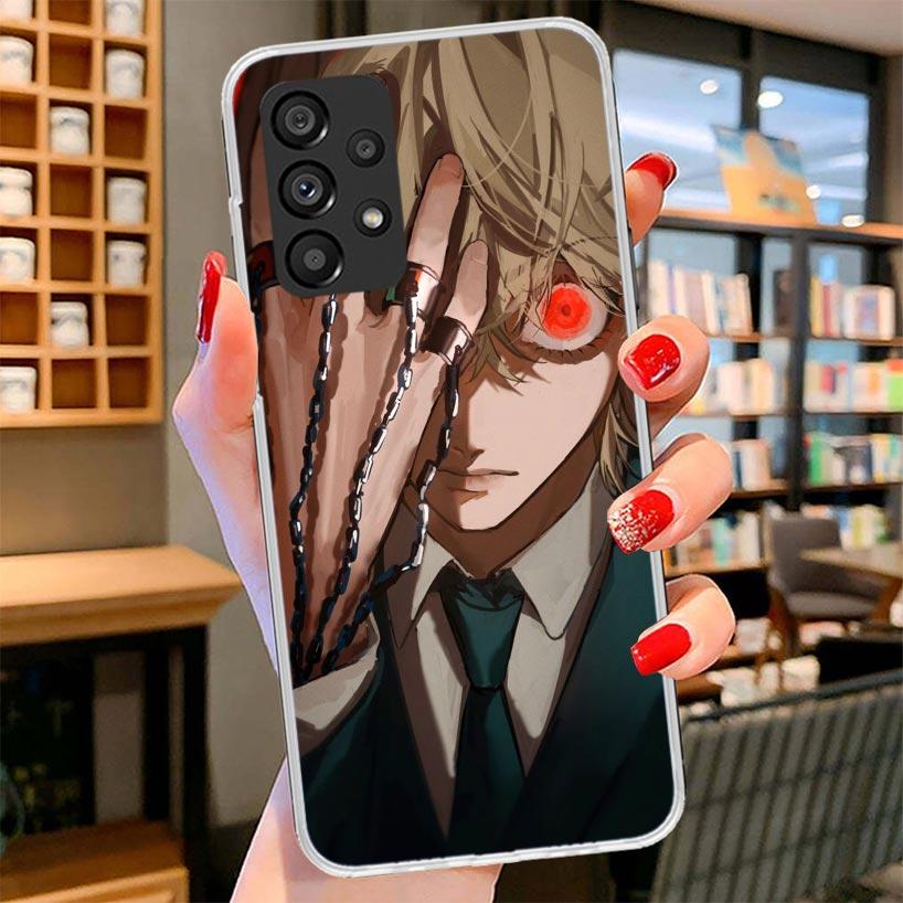 Huner X-Hunters Kurapika Phone Case For Samsung Galaxy A12 A22 A32 A52 A72 A02S Phone Case Note 20 Ultra 10 S10 Plus A51 A71 A50