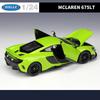 WELLY 1/24 McLaren 675LT Alloy Sports Car Model Diecast Metal Racing Super Car Vehicle Model Simulation Collection Kids Toy Gift