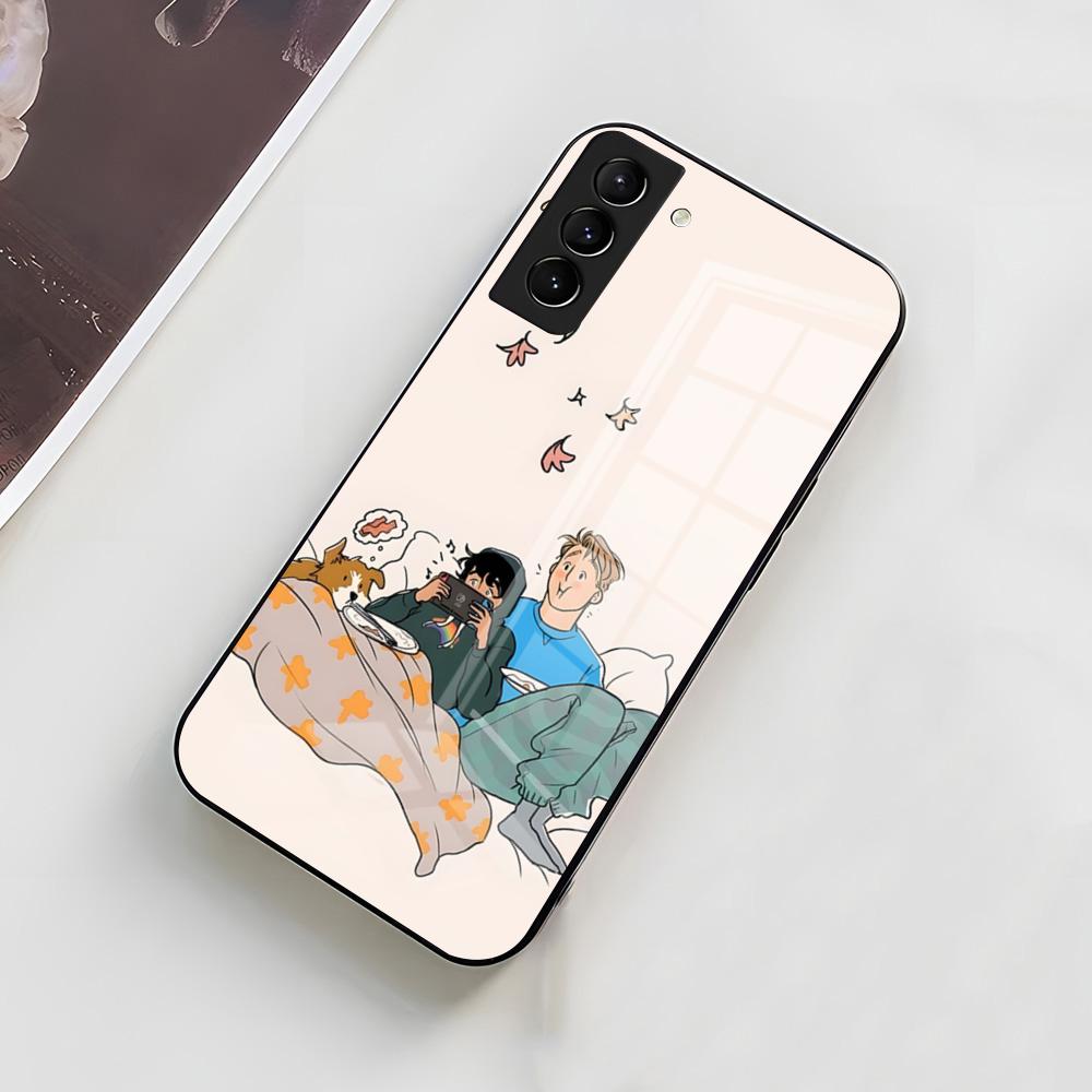Heartstopper Movie Tv Phone Case For Samsung A56 A36 A26 A16 A15 A25 A35 A55 A14 A34 A24 A54 Glass Case