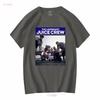 Vintage Juice Crew T Shirt Size S M L XL 2XL vintage Washed Breathable Stretched fashion Slightly Top For Everyday Wear Casual