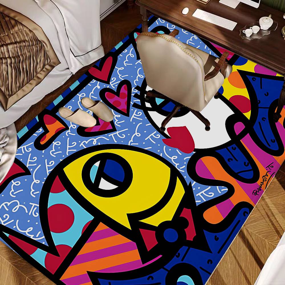 Tappetino per Pavimento Britto Stile Nordico Zerbino per Casa Tappetini per Bagno-WC Tappetino Decorativo per Camera da Letto Hotel