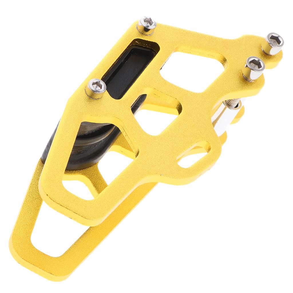 Aluminum Rear Chain Guide Full Wrap Protection Motorcycle Chain Guard Slider for Honda CRF 250 450 Motocross Parts
