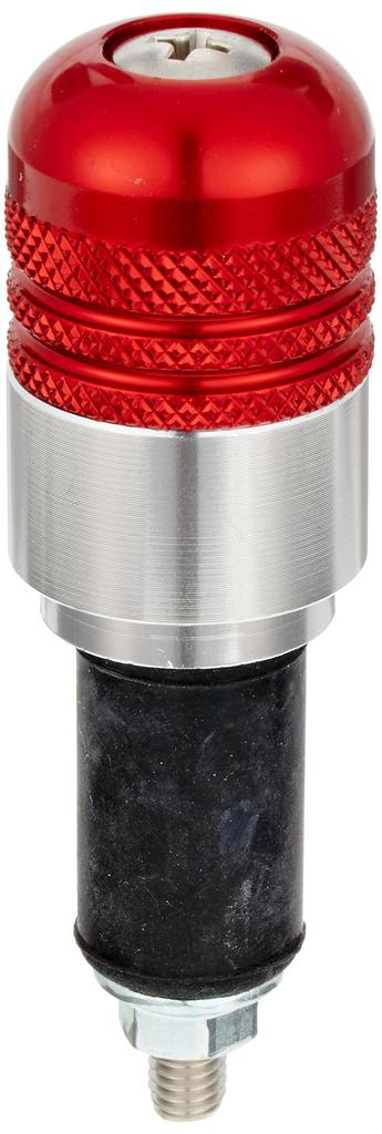 Hurricane Aluminum Side Cap P22 Knurled Red HB0346R Bar End