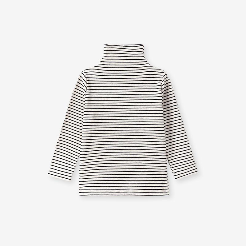 Girl T Shirt With Stripes For Autumn Kids Fashion Casual Wear