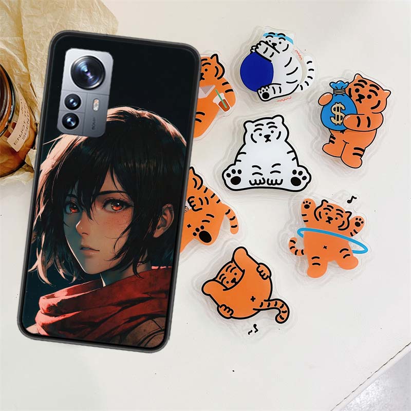 Character MIKASA Phone Case For Xiaomi Poco X7 X6 M8 M7 M6 M4 M3 X4 Pro F7 Ultra M5S Mi 14 14T 15 15T 12T 10T Pro 12S 12 11 Lite
