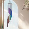 12 Tubes Rotating Solid Wood Aluminum Pipe Wind Chime Waterproof 12 Pipe Classic Matching Music Wind Chime Home Decoration 2025