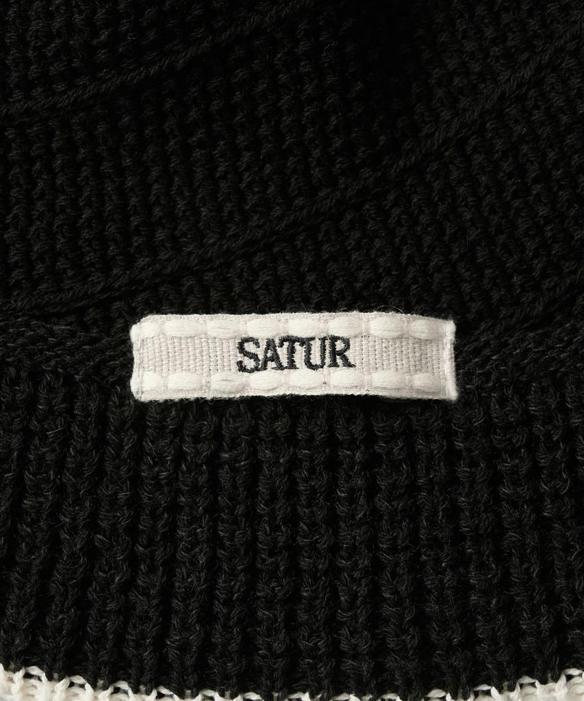 Seteo Summer Knit Bucket Hat Black