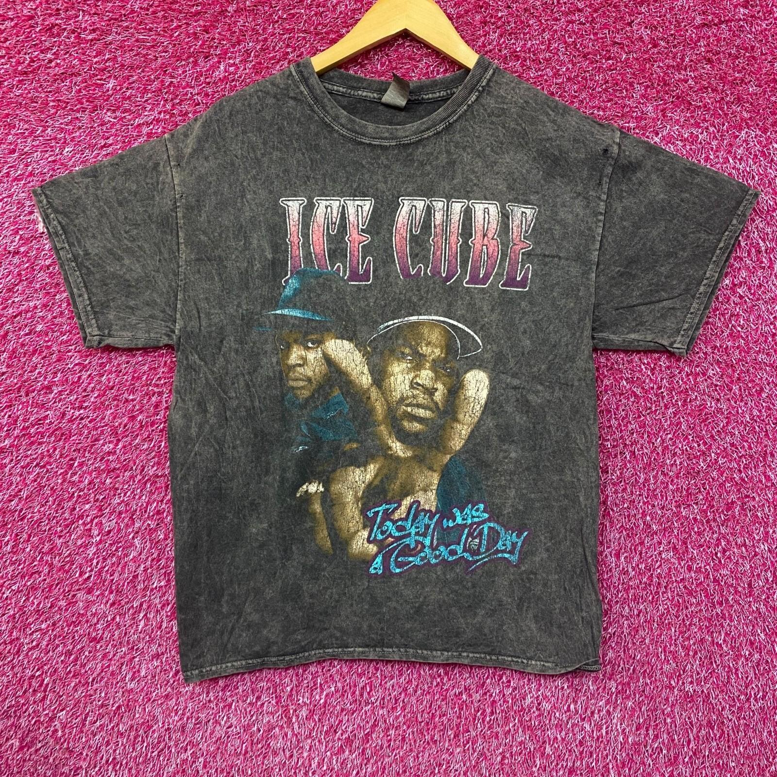 Ice Cube Today Was a Good Day West Coast Rap Acid Wash Tee large XXL