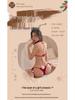 Fan Lei Sexy Christmas Role Play Lingerie Set - Open Crotch Pajamas