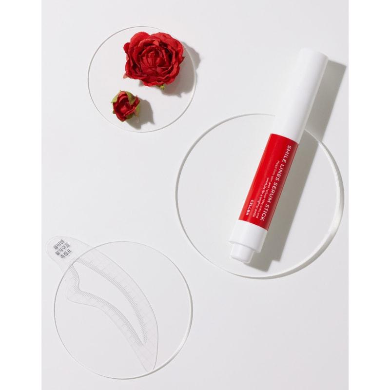 Smile Line Gua Sha Serum 15ml Lifting Ampoule Stick 1+1