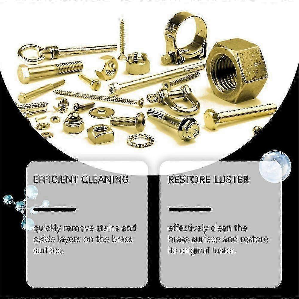 Brass and Copper Tarnish Remover, Powerful Organic Formula That Safely Removes Rust, Stains and Oxidation