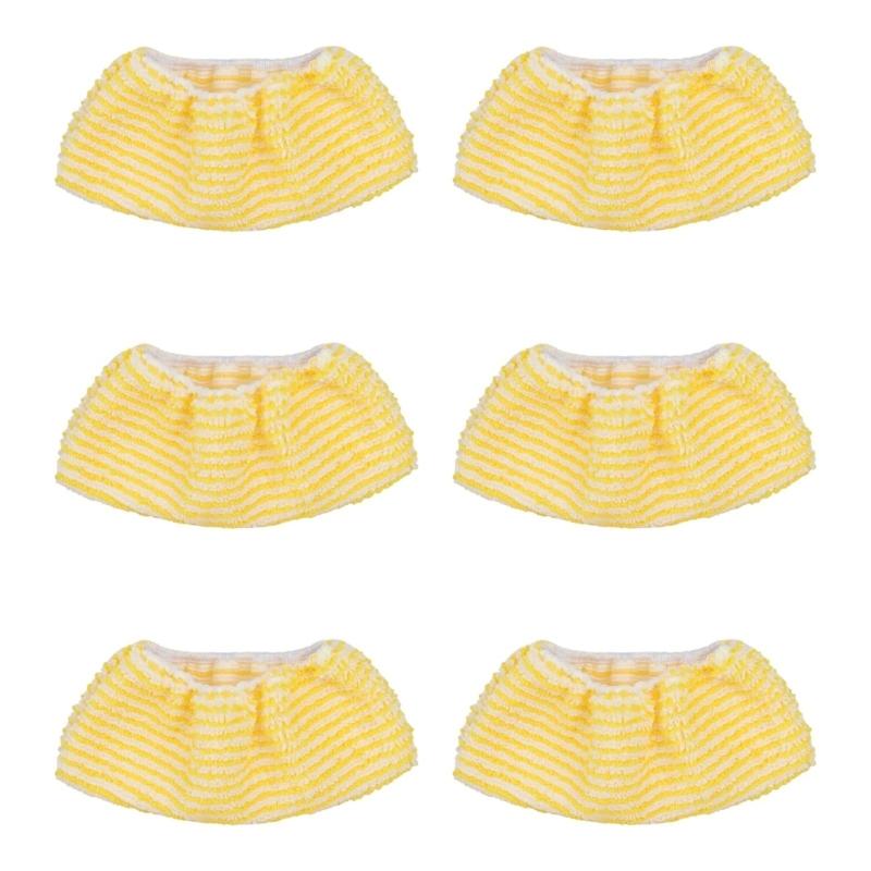 

Набор из 6 чехлов для швабры с подачей пара Машинная стирка Впитывающие Аксессуары для одежды Подходит для чистки плитки и деревянных полов