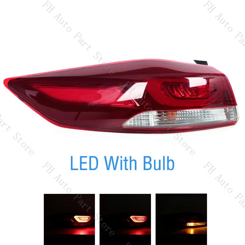 Taillight Taillamp For Hyundai Elantra 2017 2018 Rear Bumper Tail Light Brake Stop Reverse Lamp