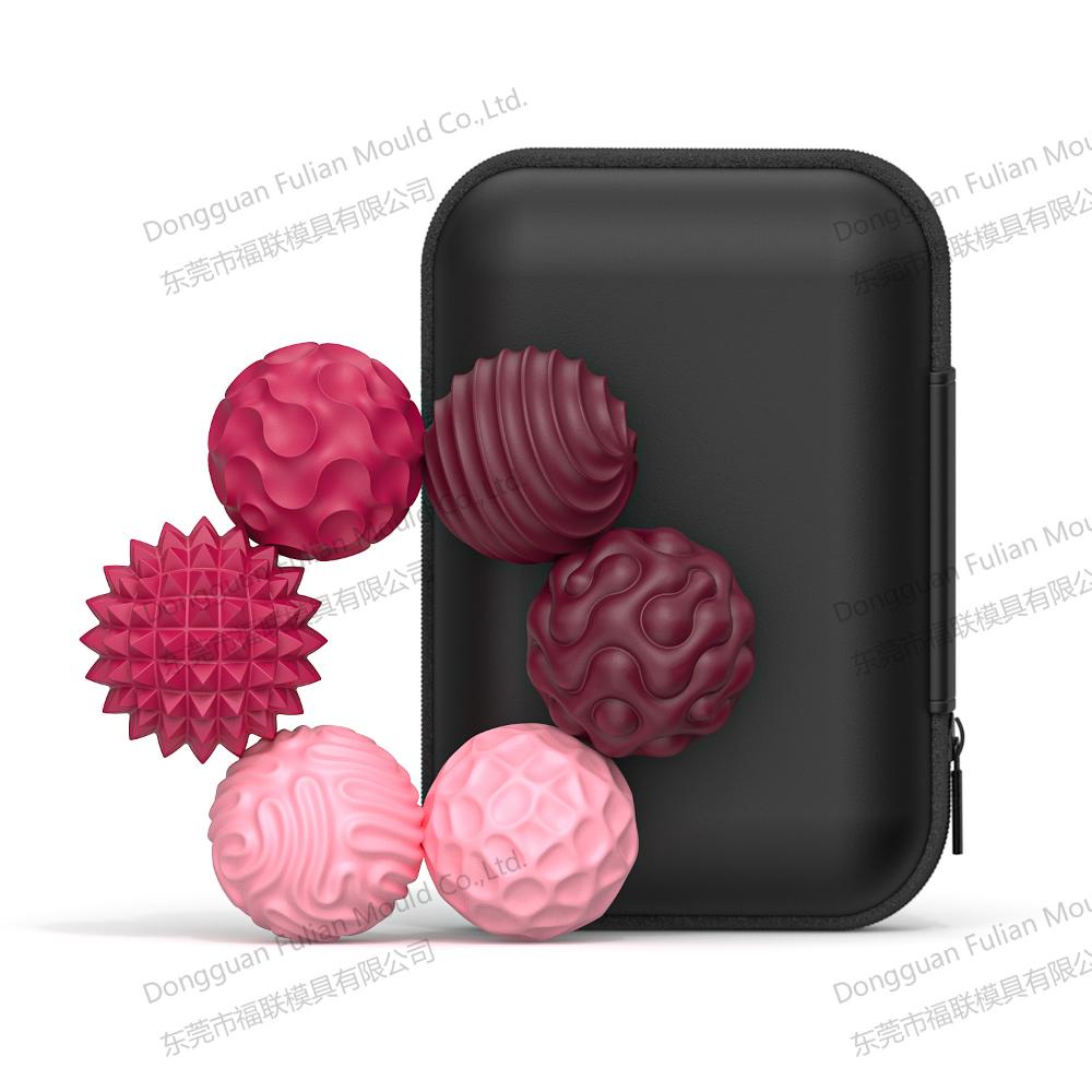 Silikonové magnetické senzorické míčky Fidget hračka pro děti a dospělé, uklidňující hračka pro úlevu od úzkosti a stresu