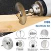 Diamond Cutting Discs Metal Saw Blade Set HSS Mini Circular Saw Blade For Rotary Tools Resin Cut-Off Wheels Diamond