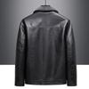 Fur and Fur One-piece Leather Jacket for Men In Autumn and Winter, with Thickened Lamb Wool for Warmth and Casual Leather Jacket