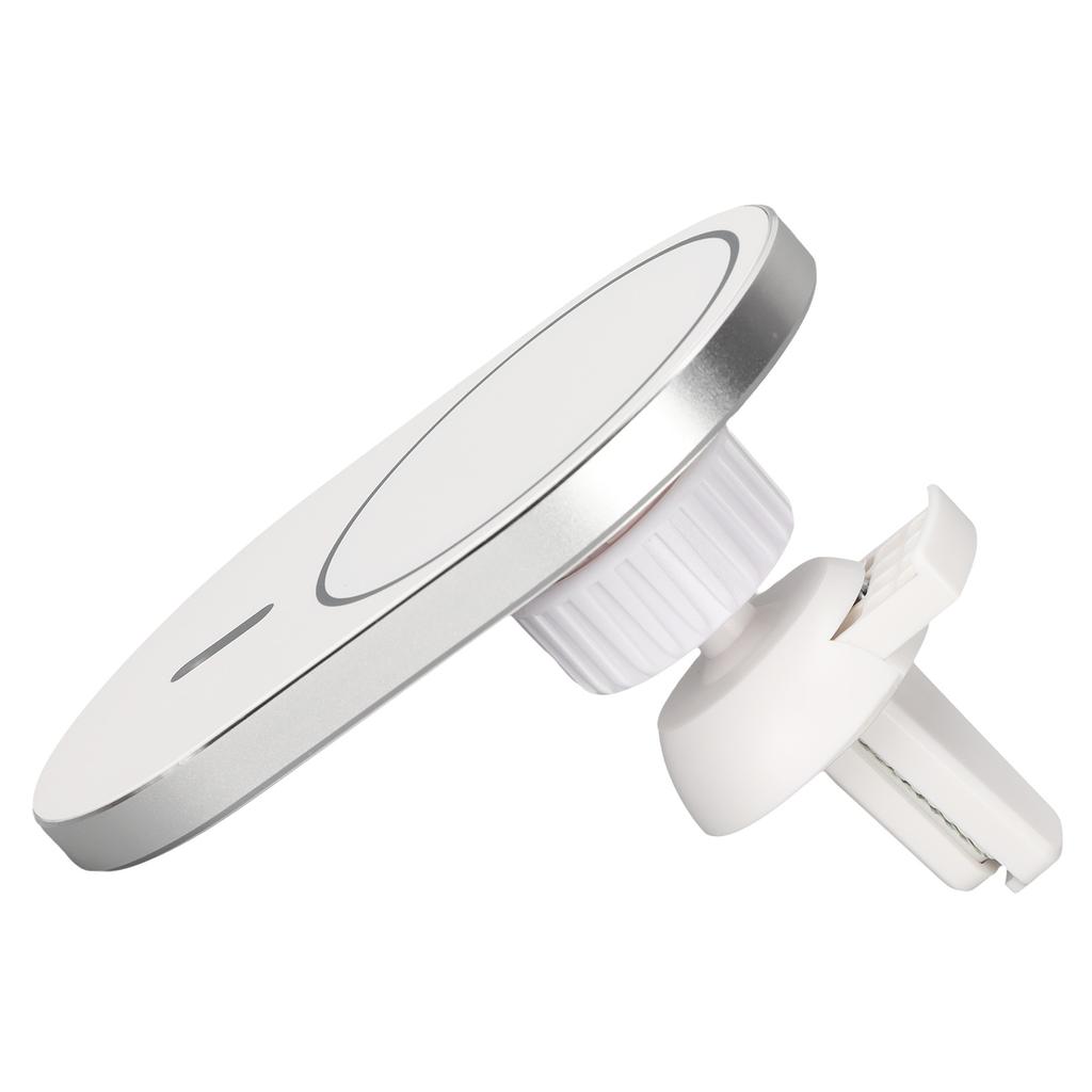 Magnetic Wireless Car   360 Degree Rotation Round 15W Strong Magnet Phone Wireless   for Car Home