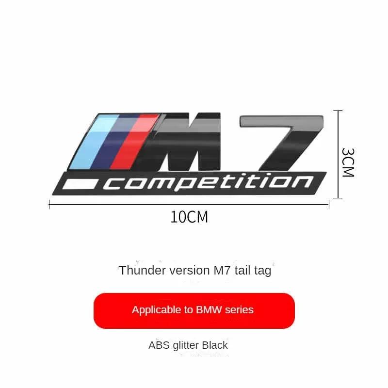 

Competition Car Trunk Badge Emblem Thunder Edition Sticker For BMW m 1m 2m 3m 4m 5m 6m 7m 8x1m X2M X3M X4M X5M X6M X7M x 5