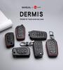 Leather Car Key Cover for 2017 Toyota Models: Corolla, Camry, Crown, Levin, Reiz, RAV4, Highlander