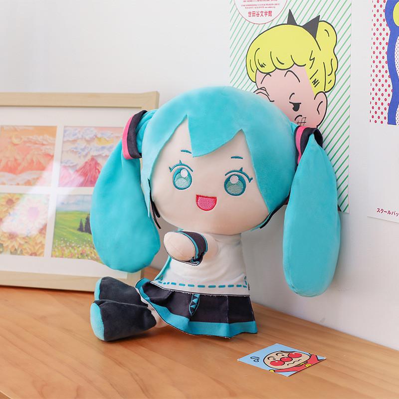 Miku Plush Hatsune Toy Stuffed Doll Home Decor Sleep Companion Cute Kids Gift