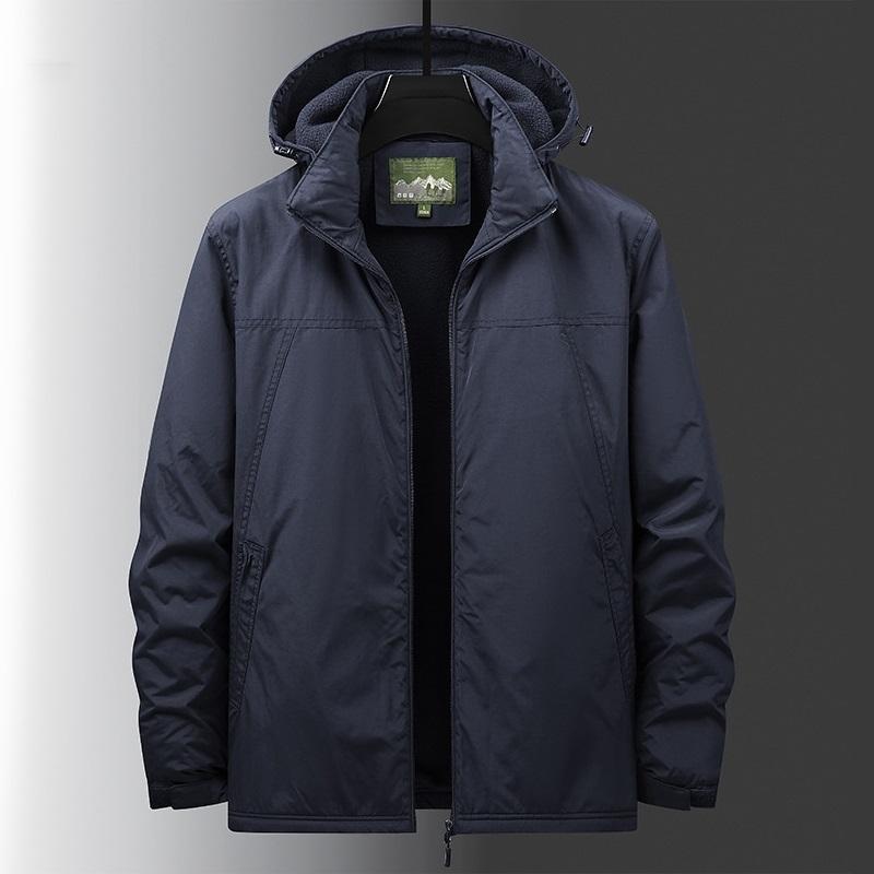 Chaqueta impermeable de asalto para hombre, chaqueta de herramientas, chaqueta informal cortavientos, chaqueta de algodón para hombre