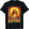 Ostern Er ist Rizzin Christliches Religiöses T-Shirt
