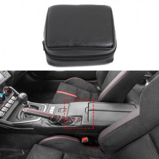 PU Leather Multifunctional Car Armrest Cushion Pad For Subaru BRZ 22+ US Version
