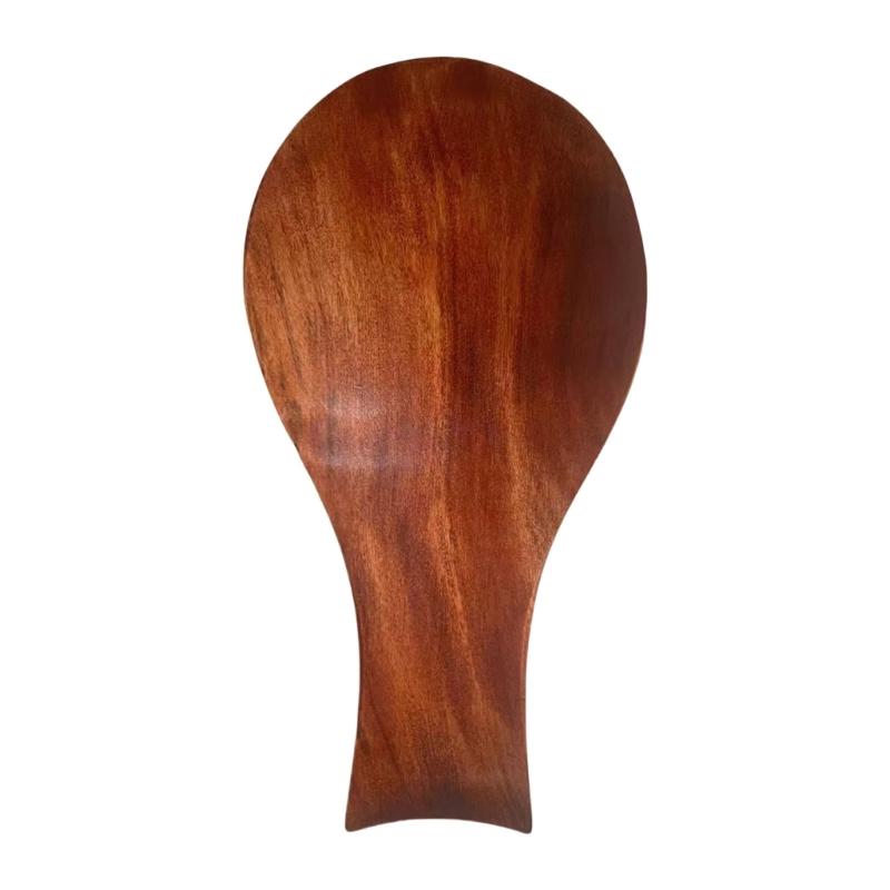 Practical Wooden Spoon Rest Elegant Cooking Holder for Kitchens Utensils and Coffee Spoons Space Saving Designs