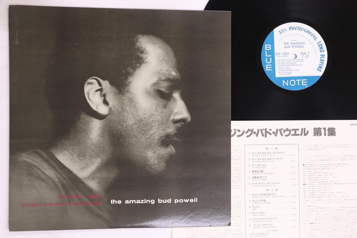 

LP Record BUD POWELL - Amazing Bud Powell GXK8071,BLP1503 BLUE NOTE 1978 Japan Jazz Used