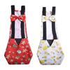Pet Supplies Duck Diapers Goose Flight Suits Cute Chicken Physiological Pants Washable Nappy with Elastic Band Bowknot Design