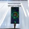 120W Type-C Fast Charging Cable, 6A Flash Compatible with Huawei, Honor, Vivo, Oppo
