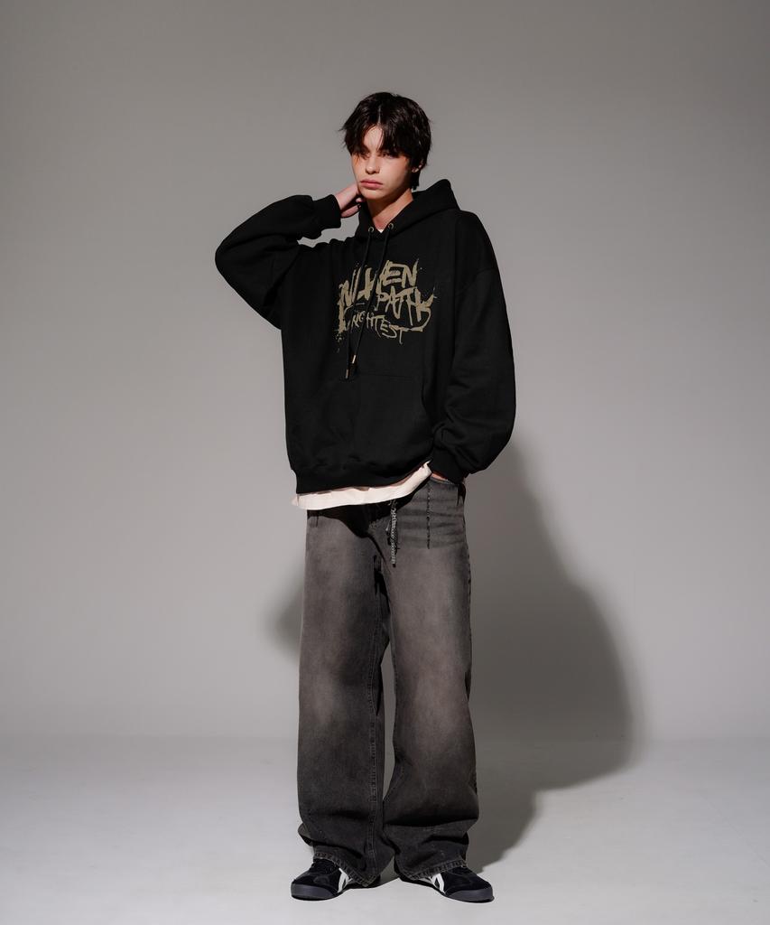 [Set] Believe + Pass Painting Heavy Cotton Hoodie (Kmhd6830+Kmhd6831) (A Type)