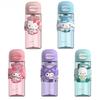 X&W 630ml Tritan Water Bottle Cartoon Kuromi/My Melody Straw Water Cup Leak-proof Double-drinking Mug with Cup Sleeve Kid's Gift