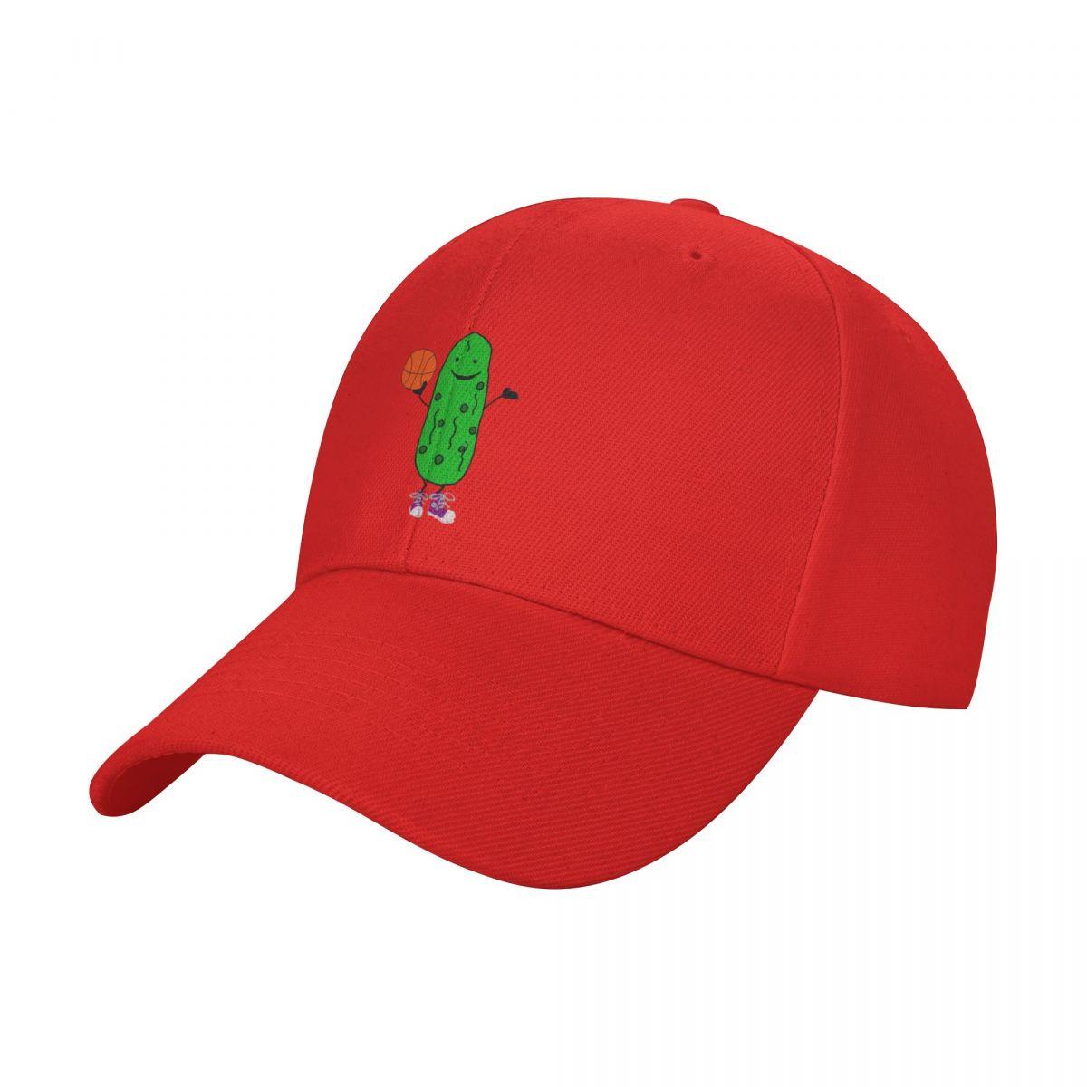 Funny Pickle Playing Basketball Cartoon Baseball Cap Anime Luxury Cap Women s Hats Men s