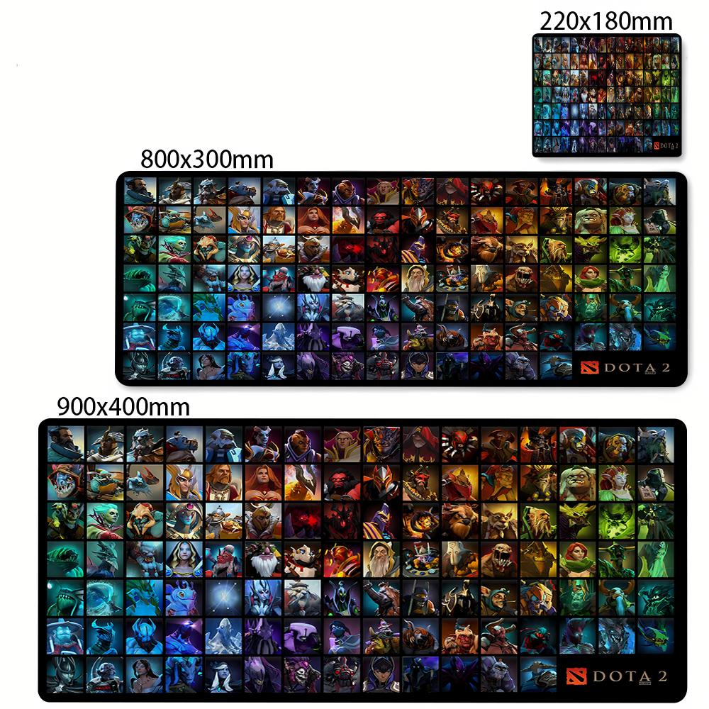 Anime Mauspads Dota 2 Mauspads Großes Gaming Großes Schreibtischpad Mit Schlossrand PC Zubehör Prime Gaming Mauspads XXL Tastaturpads