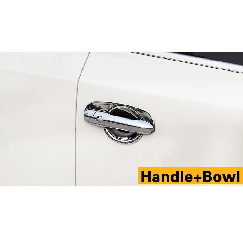 For Renault Koleos Luxurious Chrome Door Handle Covers 2007-2015 Accessories Trim Set of 4Pcs Car Styling 2009 2010 2013 2014