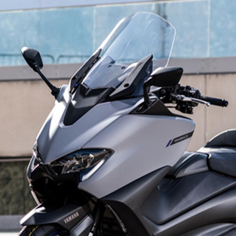 Motorcycle Accessory for YAMAHA TMAX 530 TMAX530 2017- Front Windshield Fairing Windscreen Bracket Protector Cover