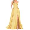 2025 Elegant Off-Shoulder Bridesmaid Gown for European and American Weddings