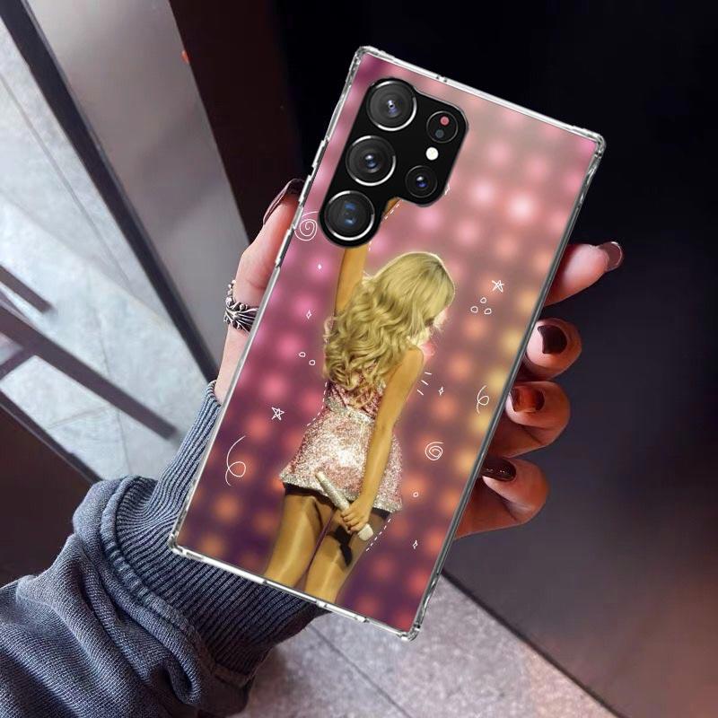 

CR66 S-Sabrina C-Carpenter Phone Case For Samsung Galaxy S23 S24 S25 Edge S26 Ultra S22 + S21 Plus S20 FE Cover Silicone Print S Samsung S22 Ultra